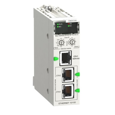 BMXCRA31210 - Modicon X80 RIO Drop E/IP Performance Service port Advanced features - Schneider Electric - Modicon X80 RIO Drop E/IP Performance Service port Advanced features - Schneider Electric - 0