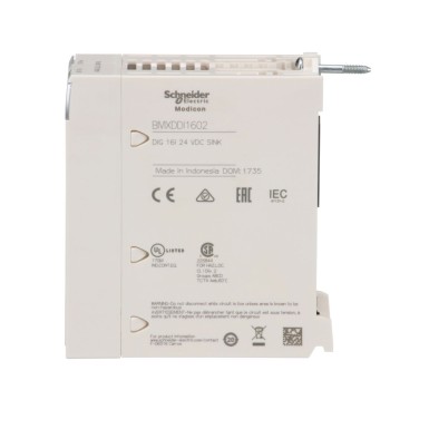 BMXDDI1602 - Discrete input module X80 16 inputs 24 V DC positive - Schneider Electric - Discrete input module X80 16 inputs 24 V DC positive - Schneider Electric - 1