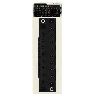 BMXDDO1602 - Discrete output module X80 16 outputs solid state 24 V DC positive - Schneider Electric - Discrete output module X80 16 outputs solid state 24 V DC positive - Schneider Electric - 0