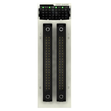 BMXDDO6402K - Discrete output module X80 64 outputs solid state 24 V DC positive - Schneider Electric - Discrete output module X80 64 outputs solid state 24 V DC positive - Schneider Electric - 0