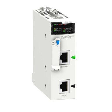 BMXNOR0200H - Communication module, Modicon M340, IEC 60870-5-101/104, DNP3, for severe environments - Schneider Electric - Communication module, Modicon M340, IEC 60870-5-101/104, DNP3, for severe environments - Schneider Electric - 0