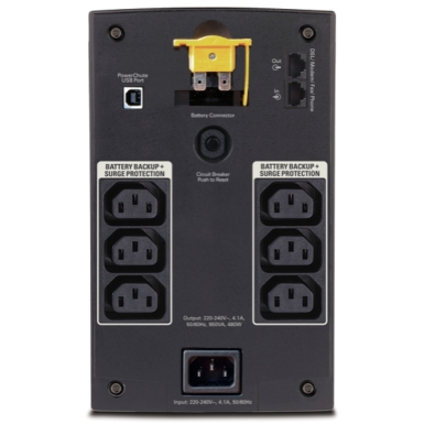 BX950UI - APC Back-UPS 950VA 230V AVR IEC Sockets - APC - APC Back-UPS 950VA 230V AVR IEC Sockets - APC - 1