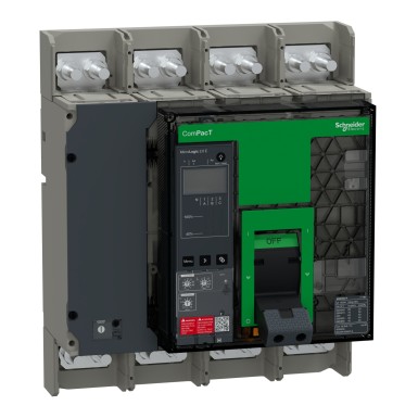 C063H42EFM - Circuit breaker, ComPacT NS630bH, 70kA at 415VAC, 4P, fixed, manually operated, MicroLogic 2.0E control unit, 630A - Schneider Electric - Circuit breaker, ComPacT NS630bH, 70kA at 415VAC, 4P, fixed, manually operated, MicroLogic 2.0E control unit, 630A - Schneider Electric - 0