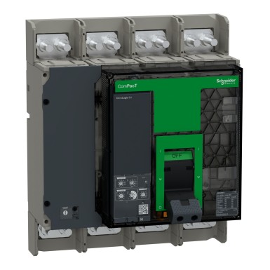 C080L450FM - Circuit breaker, ComPacT NS800L, 150kA at 415VAC, 4P, fixed, manually operated, MicroLogic 5.0 control unit, 800A - Schneider Electric - Circuit breaker, ComPacT NS800L, 150kA at 415VAC, 4P, fixed, manually operated, MicroLogic 5.0 control unit, 800A - Schneider Electric - 0