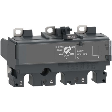 C103MA013 - Trip unit MA12.5, ComPacT NSX100, 3 poles, magnetic protections, motor protection, 12.5A rating - Schneider Electric - Trip unit MA12.5, ComPacT NSX100, 3 poles, magnetic protections, motor protection, 12.5A rating - Schneider Electric - 0