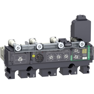 C1044A040 - Trip unit MicroLogic Vigi 4.2AL, ComPacT NSX100/160/250, 4 poles, electronic basic protections, earth leakage alarm, 40A - Schneider Electric - Trip unit MicroLogic Vigi 4.2AL, ComPacT NSX100/160/250, 4 poles, electronic basic protections, earth leakage alarm, 40A - Schneider Electric - 0