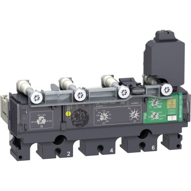 C1044B100 - Trip unit MicroLogic Vigi 4.2AB, ComPacT NSX100-250, 4P, basic and earth leakage protections, special application, 100A - Schneider Electric - Trip unit MicroLogic Vigi 4.2AB, ComPacT NSX100-250, 4P, basic and earth leakage protections, special application, 100A - Schneider Electric - 0