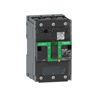 C113050BS - Switch disconnector, ComPacT NSXm 50NA, 3 poles, thermal current Ith 50A, compression lugs and busbar connectors - Schneider Electric - Switch disconnector, ComPacT NSXm 50NA, 3 poles, thermal current Ith 50A, compression lugs and busbar connectors - Schneider Electric - 0