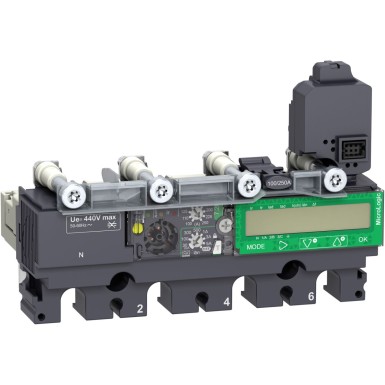 C2547A250 - Trip unit MicroLogic Vigi 7.2E AL, ComPacT NSX250, 4 poles, basic protections, earth leakage alarm, energy meter, 250A - Schneider Electric - Trip unit MicroLogic Vigi 7.2E AL, ComPacT NSX250, 4 poles, basic protections, earth leakage alarm, energy meter, 250A - Schneider Electric - 0