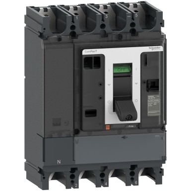 C404400D1S - Switch disconnector, ComPacT NSX400NA DC PV, 4 poles, fixed, 400A rating, 1000V - Schneider Electric - Switch disconnector, ComPacT NSX400NA DC PV, 4 poles, fixed, 400A rating, 1000V - Schneider Electric - 0