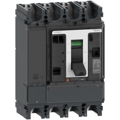 C404400DS - Switch disconnector, ComPacT NSX400NA DC, 4 poles, fixed, thermal current Ith 400A - Schneider Electric - Switch disconnector, ComPacT NSX400NA DC, 4 poles, fixed, thermal current Ith 400A - Schneider Electric - 0