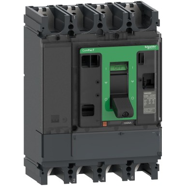 C404400S - Switch disconnector, ComPacT NSX400NA, 4 poles, fixed, thermal current Ith 400A - Schneider Electric - Switch disconnector, ComPacT NSX400NA, 4 poles, fixed, thermal current Ith 400A - Schneider Electric - 0