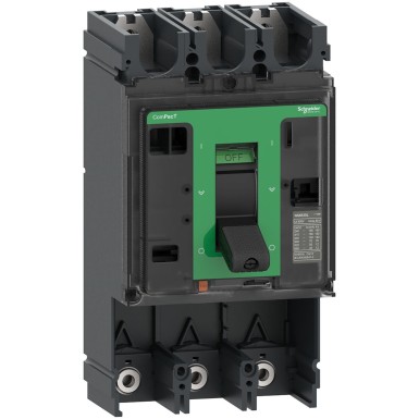 C40F3 - Circuit breaker basic frame, ComPacT NSX400F, 36kA/415VAC, 3 poles, 400A frame rating, without trip unit - Schneider Electric - Circuit breaker basic frame, ComPacT NSX400F, 36kA/415VAC, 3 poles, 400A frame rating, without trip unit - Schneider Electric - 0