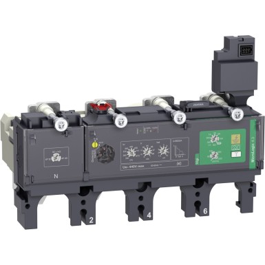 C6344V570 - Trip unit MicroLogic Vigi 4.3, ComPacT NSX630, 4 poles, electronic basic and earth leakage protections, 570A rating - Schneider Electric - Trip unit MicroLogic Vigi 4.3, ComPacT NSX630, 4 poles, electronic basic and earth leakage protections, 570A rating - Schneider Electric - 0