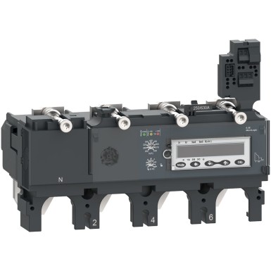 C6346E630 - Trip unit MicroLogic 6.3E, ComPacT NSX630, 4 poles, electronic basic and ground fault protections, energy meter, 630A - Schneider Electric - Trip unit MicroLogic 6.3E, ComPacT NSX630, 4 poles, electronic basic and ground fault protections, energy meter, 630A - Schneider Electric - 0