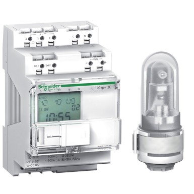 CCT15493 - Acti9 IC100kp+ 2C prog twilight switch w. time sw. function 1...99000 lux - Schneider Electric - Acti9 IC100kp+ 2C prog twilight switch w. time sw. function 1...99000 lux - Schneider Electric - 0