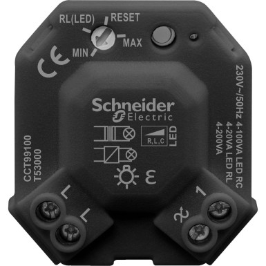 CCT99100 - Universal LED dimmer module - Schneider Electric - Universal LED dimmer module - Schneider Electric - 0