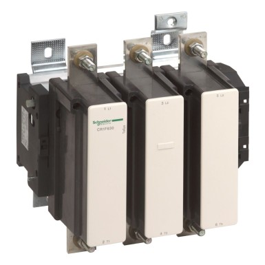 CR1F630MZ7 - Magnetic latching contactor,TeSys F,3P(3NO),AC-3 <=440V 630A,220V DC coil with low inrush consumption - Schneider Electric - Magnetic latching contactor,TeSys F,3P(3NO),AC-3 <=440V 630A,220V DC coil with low inrush consumption - Schneider Electric - 0