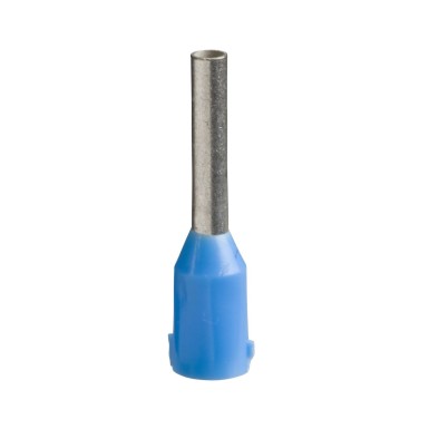 DZ5CE162D - CABLE END INSULATED FOR CLIPIN MARKER, 16MMІ, MEDIUM SIZE, BLUE, 1 B - Schneider Electric - CABLE END INSULATED FOR CLIPIN MARKER, 16MMІ, MEDIUM SIZE, BLUE, 1 B - Schneider Electric - 0