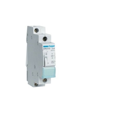 EPN510 - Impulse switch 1F 230V 16A - Ref: EPN510 - Hager - Impulse switch 1F 230V 16A - Ref: EPN510 - Hager - 0