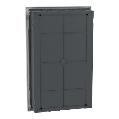 EZ9EUB312 - Modular enclosure, Easy9 EU, flush-mounted, 3x12 modules, 2 ground/neutral terminal strips, white door - Schneider Electric - Modular enclosure, Easy9 EU, flush-mounted, 3x12 modules, 2 ground/neutral terminal strips, white door - Schneider Electric - 1