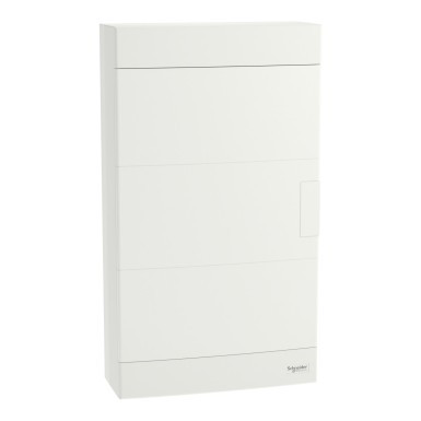 EZ9EUD312 - Modular enclosure, Easy9 EU, surface-mounted, 3x12 modules, 2 ground/neutral terminals, white door - Schneider Electric - Modular enclosure, Easy9 EU, surface-mounted, 3x12 modules, 2 ground/neutral terminals, white door - Schneider Electric - 0