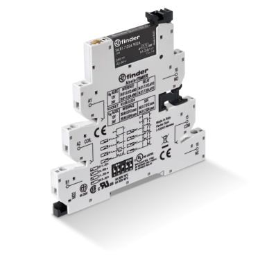 398000249024 - Interface module (assembly 34.81.7.024.9024 + 93.68.0.024), solid-state relay with a timer, MasterTimer series (multifunctional: AI, Di, Gi, SW); output 2a (24V DC); 24V / DC power supply; IP20 protection class; screw terminals - Finder - Interface module (assembly 34.81.7.024.9024 + 93.68.0.024), solid-state relay with a timer, MasterTimer series (multifunctional: AI, Di, Gi, SW); output 2a (24V DC); 24V / DC power supply; IP20 protection class; screw terminals - Finder - 0