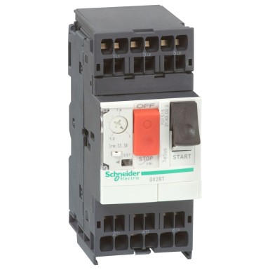 GV2RT163 - Motor circuit breaker,TeSys Deca,3P,9-14A,thermal magnetic,spring terminals,toggle handle - Schneider Electric - Motor circuit breaker,TeSys Deca,3P,9-14A,thermal magnetic,spring terminals,toggle handle - Schneider Electric - 0