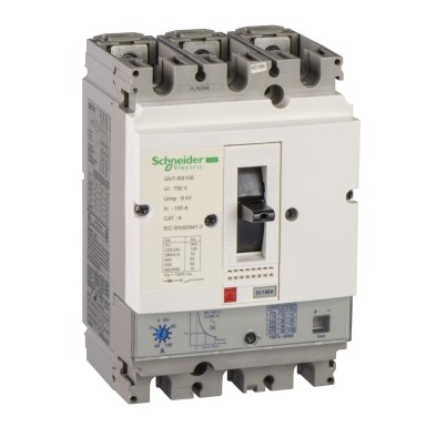 GV7RS100 - TeSys GV7 circuit breaker 3P AC3 60...100 A thermalmagnetic - Schneider Electric - TeSys GV7 circuit breaker 3P AC3 60...100 A thermalmagnetic - Schneider Electric - 0