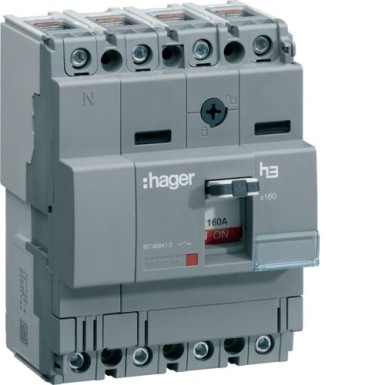 HCA126H - SWITCH h3 x160 4x125A - Hager - SWITCH h3 x160 4x125A - Hager - 0