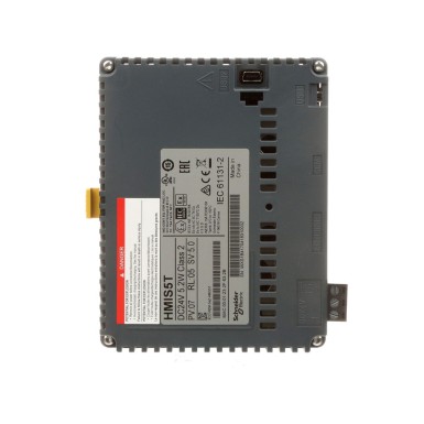 HMIS5T - Rear panel, Harmony STU, Module, dark grey, width 118 mm, depth 40.1 mm - Schneider Electric - Rear panel, Harmony STU, Module, dark grey, width 118 mm, depth 40.1 mm - Schneider Electric - 5