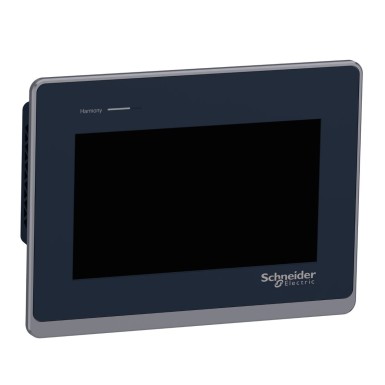 HMIST6400 - Touch panel screen, Harmony ST6, 7"W display, 2COM, 2Ethernet, USB host&device, 24 VDC - Schneider Electric - Touch panel screen, Harmony ST6, 7"W display, 2COM, 2Ethernet, USB host&device, 24 VDC - Schneider Electric - 0