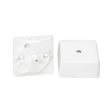 IMT34092 - Mureva K60 - j box w/o grommets 60x60x30mm - without terminal - polarwhite - Schneider Electric - Mureva K60 - j box w/o grommets 60x60x30mm - without terminal - polarwhite - Schneider Electric - 0