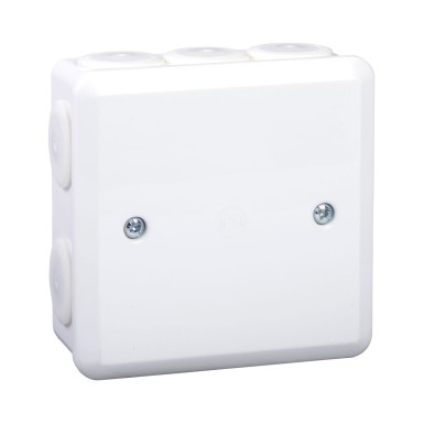 IMT36111 - Mureva TED012 junction box 10 grommets 100x100x49mm without terminal - Schneider Electric - Mureva TED012 junction box 10 grommets 100x100x49mm without terminal - Schneider Electric - 0