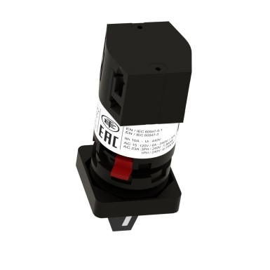 K10A001ACH - Harmony K1, K2, Cam switch, 1 pole, with off position, 60° switching angle, 10 A, for ? 16 or 22 mm - Schneider Electric - Harmony K1, K2, Cam switch, 1 pole, with off position, 60° switching angle, 10 A, for ? 16 or 22 mm - Schneider Electric - 5