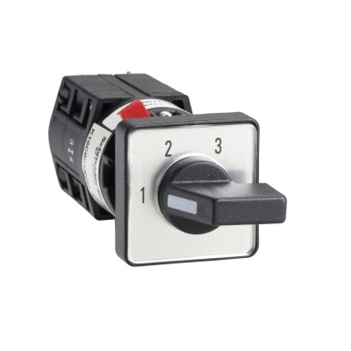 K10C003NCH - Cam stepping switch, Harmony K, Ш16 or 22mm , plastic, 1 pole, 3 steps, 30°, 10A, 30x30mm, marked 1/2/3 - Schneider Electric - Cam stepping switch, Harmony K, Ш16 or 22mm , plastic, 1 pole, 3 steps, 30°, 10A, 30x30mm, marked 1/2/3 - Schneider Electric - 0