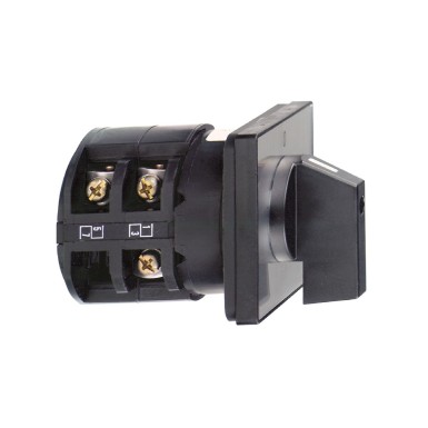 K150B001UP - Cam changeover switch, Harmony K, front mounting, plastic, 1 poles, position 0, 60°, 150A, 88x88mm, marked 1/0/2 - Schneider Electric - Cam changeover switch, Harmony K, front mounting, plastic, 1 poles, position 0, 60°, 150A, 88x88mm, marked 1/0/2 - Schneider Electric - 0