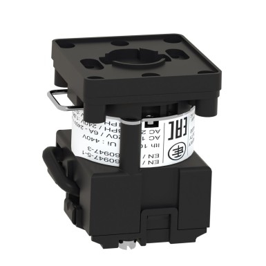 K1B001U - Harmony K1, K2, Body for changeover switch, 1 pole, with off position, 45° switching angle, 12 A, for Ш 22 mm - Schneider Electric - Harmony K1, K2, Body for changeover switch, 1 pole, with off position, 45° switching angle, 12 A, for Ш 22 mm - Schneider Electric - 1