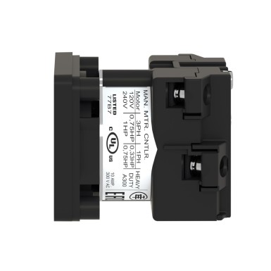 K1B001U - Harmony K1, K2, Body for changeover switch, 1 pole, with off position, 45° switching angle, 12 A, for Ш 22 mm - Schneider Electric - Harmony K1, K2, Body for changeover switch, 1 pole, with off position, 45° switching angle, 12 A, for Ш 22 mm - Schneider Electric - 4