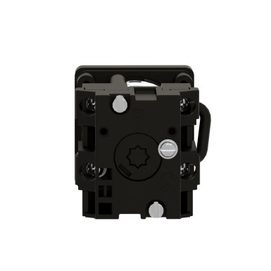 K1B001ULH - Cam changeover switch, Harmony K, multifixing, plastic, 1 pole, position 0, 45°, 12A, 45x45mm, metallic legend, marked 2/0/1, 35mm black handle - Schneider Electric - Cam changeover switch, Harmony K, multifixing, plastic, 1 pole, position 0, 45°, 12A, 45x45mm, metallic legend, marked 2/0/1, 35mm black handle - Schneider Electric - 5