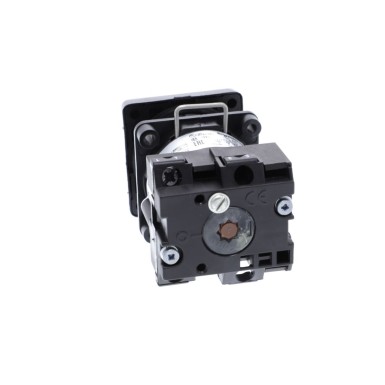 K1C003QCH - Cam stepping switch, Harmony K, Ш 22mm, plastic, 1 pole, 3 steps, position 0, 45°, 12A, 45x45mm,metallic legend, marked 0/1/2/3, 35mm black handle - Schneider Electric - Cam stepping switch, Harmony K, Ш 22mm, plastic, 1 pole, 3 steps, position 0, 45°, 12A, 45x45mm,metallic legend, marked 0/1/2/3, 35mm black handle - Schneider Electric - 3