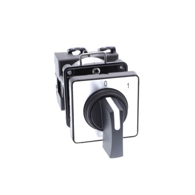 K1C003QCH - Cam stepping switch, Harmony K, Ш 22mm, plastic, 1 pole, 3 steps, position 0, 45°, 12A, 45x45mm,metallic legend, marked 0/1/2/3, 35mm black handle - Schneider Electric - Cam stepping switch, Harmony K, Ш 22mm, plastic, 1 pole, 3 steps, position 0, 45°, 12A, 45x45mm,metallic legend, marked 0/1/2/3, 35mm black handle - Schneider Electric - 4