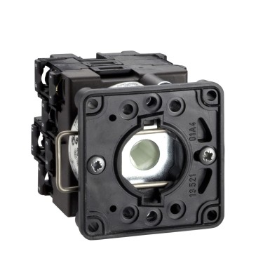 K1D005T - Cam switch body, Harmony K, stepping switch, contact blocks + fixing plate, 2P, with off position, 90 degree angle, 12A, for 22mm - Schneider Electric - Cam switch body, Harmony K, stepping switch, contact blocks + fixing plate, 2P, with off position, 90 degree angle, 12A, for 22mm - Schneider Electric - 0