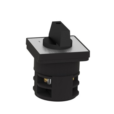 K30E003WP - Cam reversing switch, Harmony K, front mounting, plastic, 3 poles, position 0, 60°, 32A, 64x64mm, marked 1/0/2 - Schneider Electric - Cam reversing switch, Harmony K, front mounting, plastic, 3 poles, position 0, 60°, 32A, 64x64mm, marked 1/0/2 - Schneider Electric - 6