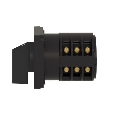 K30E003WP - Cam reversing switch, Harmony K, front mounting, plastic, 3 poles, position 0, 60°, 32A, 64x64mm, marked 1/0/2 - Schneider Electric - Cam reversing switch, Harmony K, front mounting, plastic, 3 poles, position 0, 60°, 32A, 64x64mm, marked 1/0/2 - Schneider Electric - 8