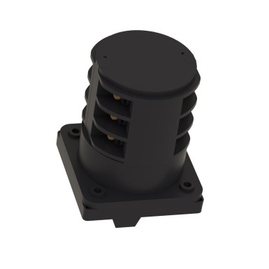 K50H004UP - Cam changeover switch, Harmony K, front mounting, plastic, 4 poles, position 0, 60°, 50A, 64x64mm, marked 1/0/2 - Schneider Electric - Cam changeover switch, Harmony K, front mounting, plastic, 4 poles, position 0, 60°, 50A, 64x64mm, marked 1/0/2 - Schneider Electric - 4