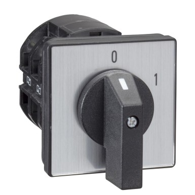 K63C003AP - Cam switch, Harmony K, front mounting, plastic, 3 poles, 60°, 63A, 64x64mm, marked 0/1 - Schneider Electric - Cam switch, Harmony K, front mounting, plastic, 3 poles, 60°, 63A, 64x64mm, marked 0/1 - Schneider Electric - 0