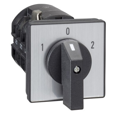 K63H001YP - Cam star-delta switch, Harmony K, front mounting, plastic, 3 poles, 60°, 63A, 64x64mm front plate, 3 marqued positions - Schneider Electric - Cam star-delta switch, Harmony K, front mounting, plastic, 3 poles, 60°, 63A, 64x64mm front plate, 3 marqued positions - Schneider Electric - 0