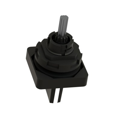 KAC1H - Cam switch operating head, Harmony K, Ш 22mm, plastic, 45x45mm plate, matt black legend, black handle - Schneider Electric - Cam switch operating head, Harmony K, Ш 22mm, plastic, 45x45mm plate, matt black legend, black handle - Schneider Electric - 1