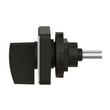 KAC1H - Cam switch operating head, Harmony K, Ш 22mm, plastic, 45x45mm plate, matt black legend, black handle - Schneider Electric - Cam switch operating head, Harmony K, Ш 22mm, plastic, 45x45mm plate, matt black legend, black handle - Schneider Electric - 4